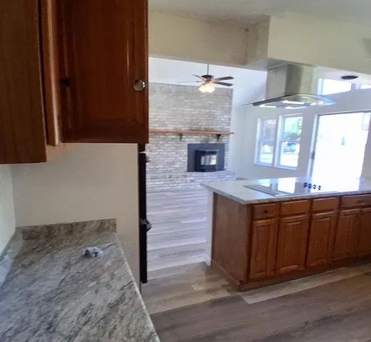 wooden floor in an empty room