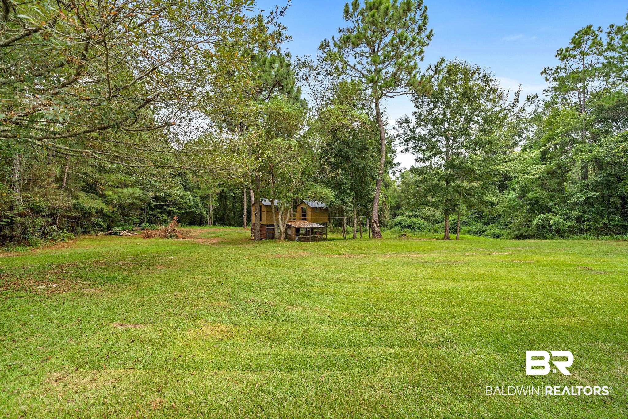 13105 Bromley Road Stapleton, AL 36578 - Photo 23 of 25 Playhouse & Chicken Coop