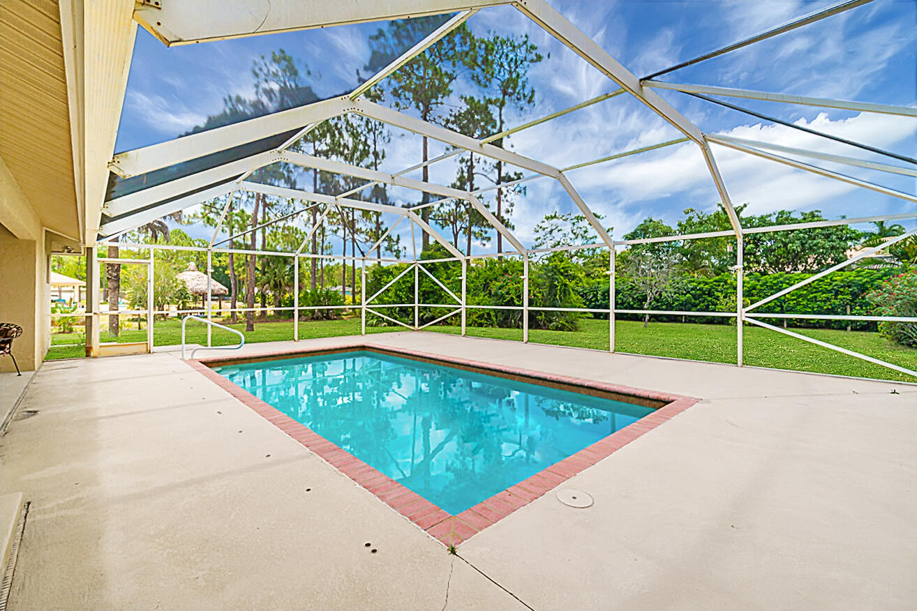 14324 76th Road North Loxahatchee, FL 33470 - Photo 32 of 45 14324 76th Rd N - Pool Area