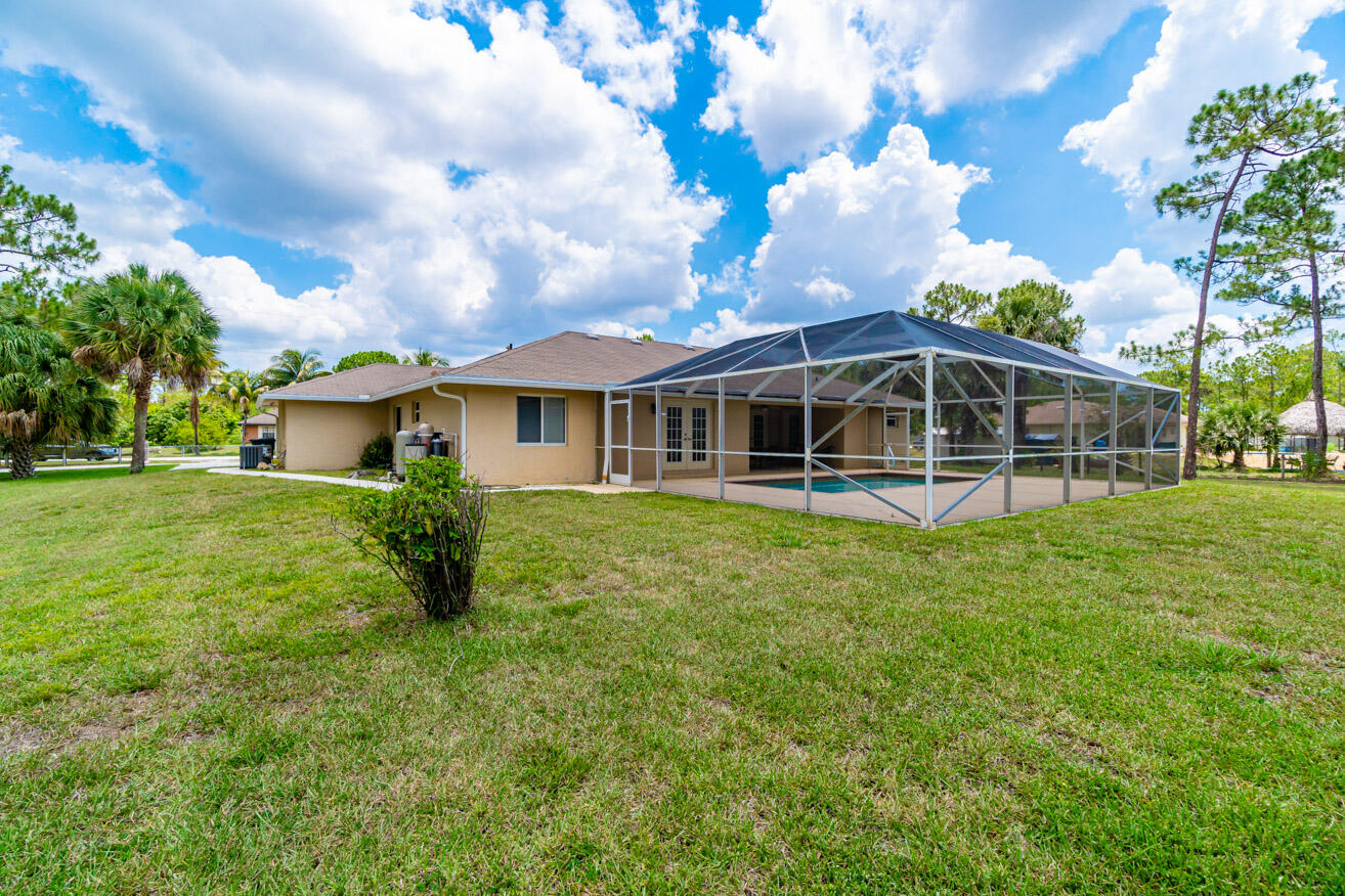 14324 76th Road North Loxahatchee, FL 33470 - Photo 35 of 45 14324 76th Rd N - Backyard