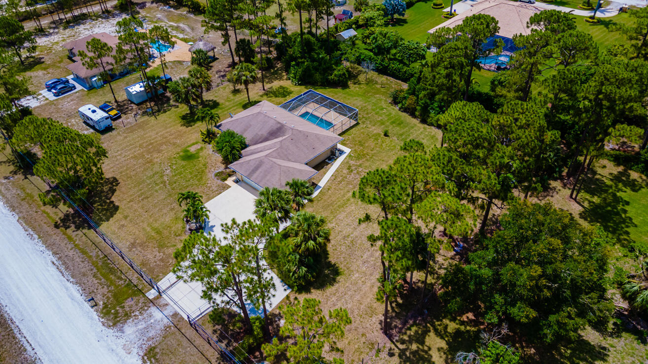 14324 76th Road North Loxahatchee, FL 33470 - Photo 41 of 45 14324 76th Rd N - Aerial View Right Side