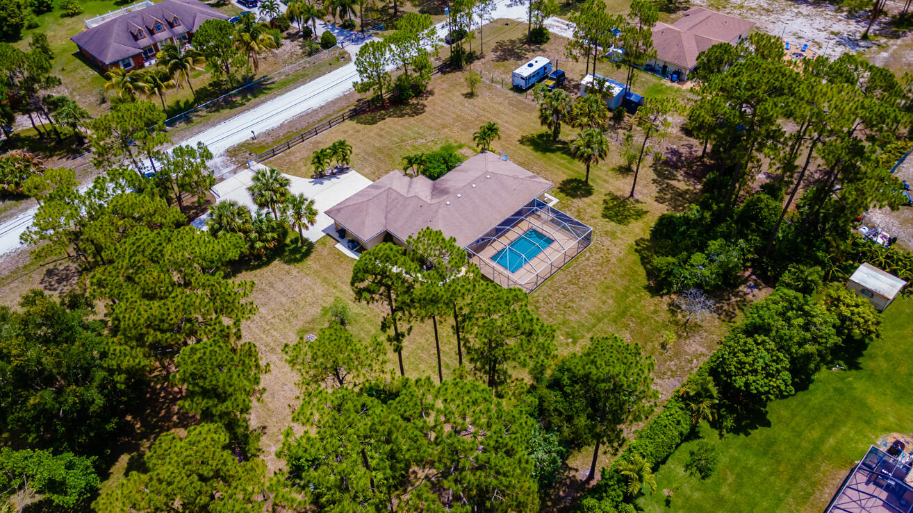 14324 76th Road North Loxahatchee, FL 33470 - Photo 43 of 45 14324 76th Rd N - Aerial View Back