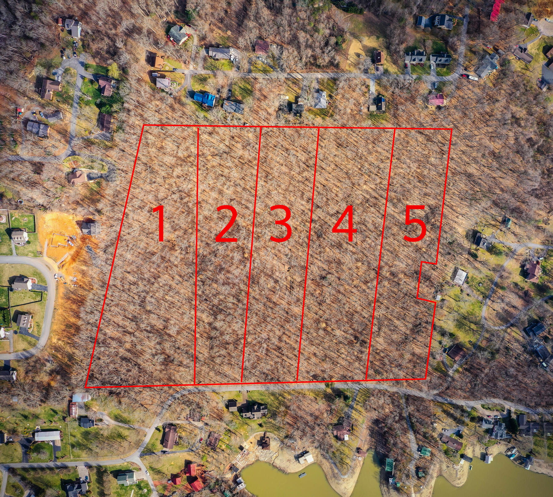 Lot 1 Snyder Road, Unit 1 Gray, TN 37615 - Photo 3 of 9 Aerial above