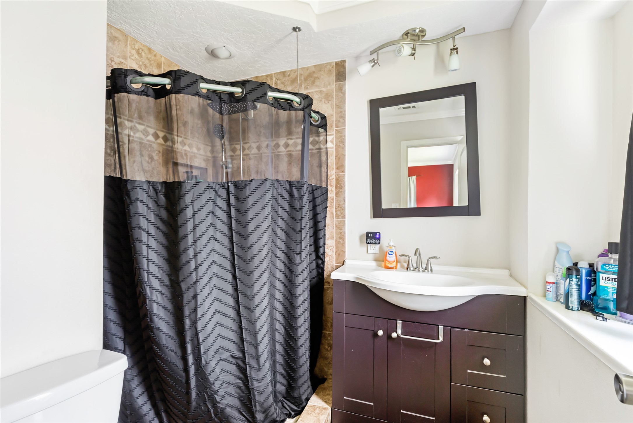 15816 Ramsey Road Crosby, TX 77532 - Photo 24 of 24 a bathroom with a sink vanity and a mirror
