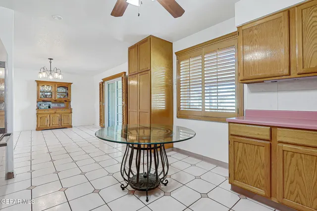 a view of an entryway with a window