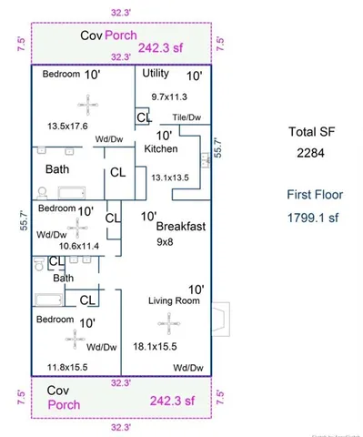 $385,000 | 71100 Bryan Street, Abita Springs, LA 70420