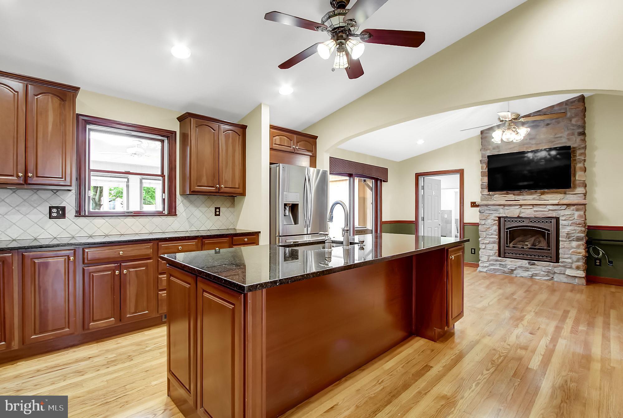 8642 Winding Way Perry Hall, MD 21128 - Photo 14 of 45 Kitchen- view to dining room