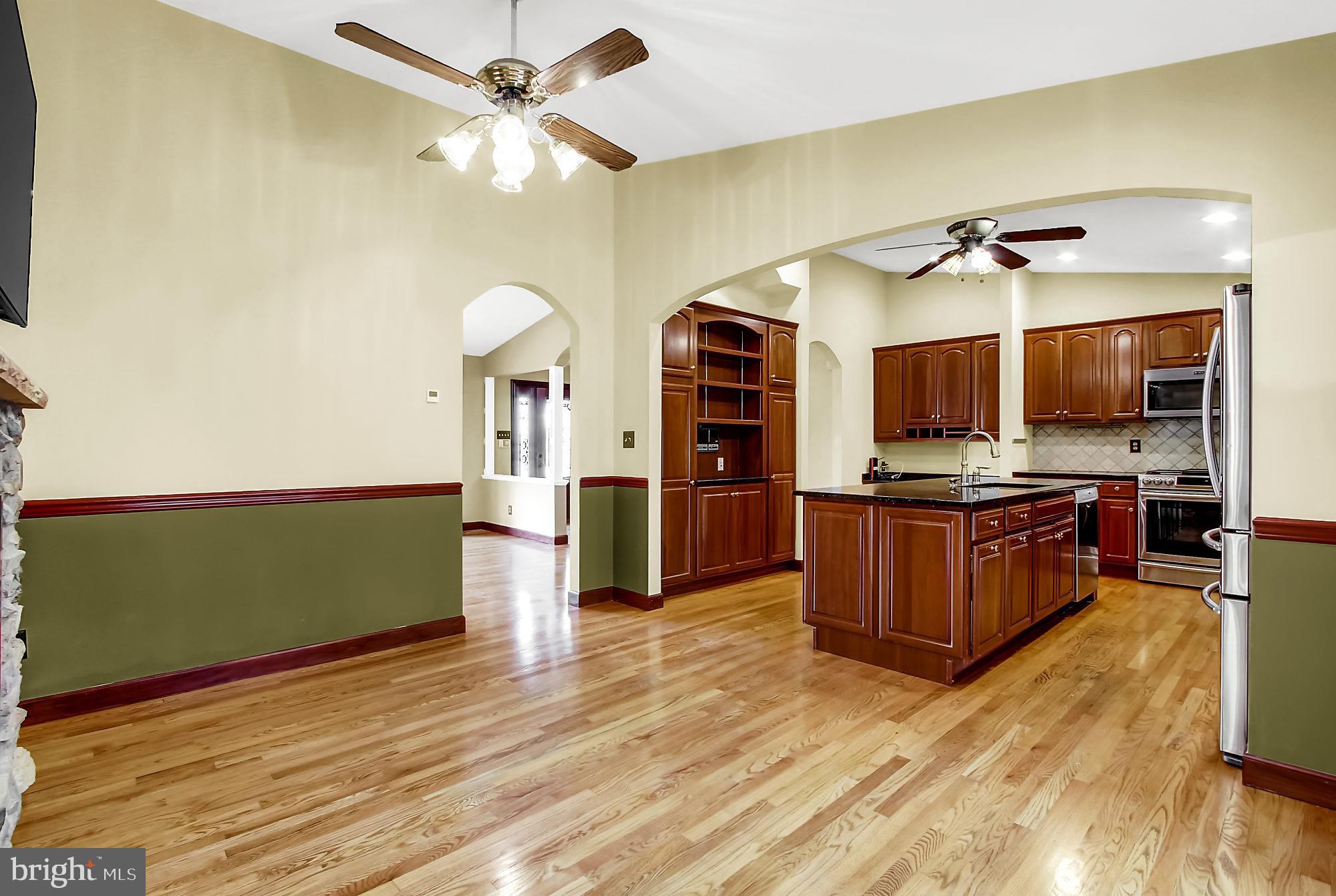 8642 Winding Way Perry Hall, MD 21128 - Photo 17 of 45 Dining Room view toward kitchen