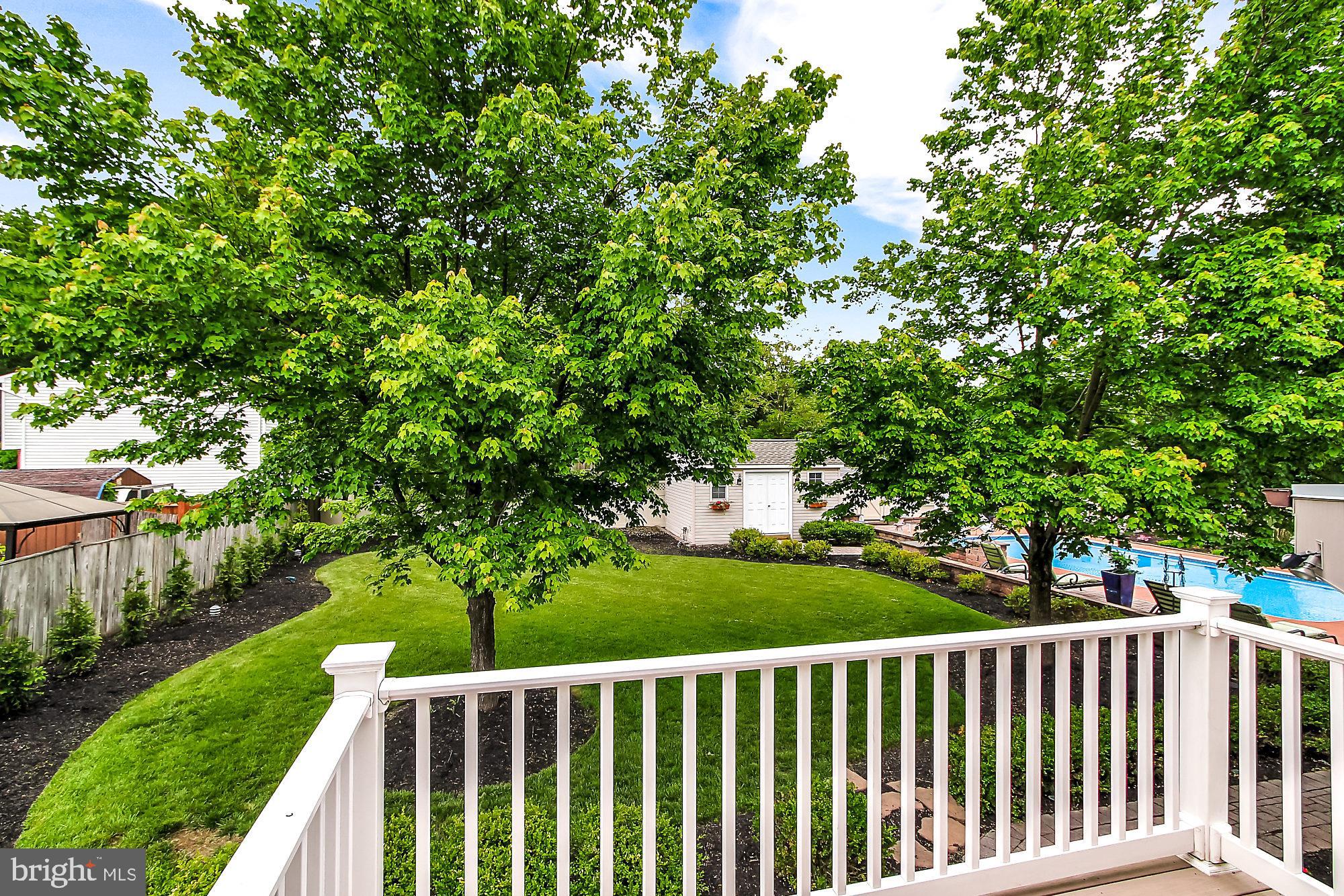 8642 Winding Way Perry Hall, MD 21128 - Photo 26 of 45 View from deck off Master Bedroom