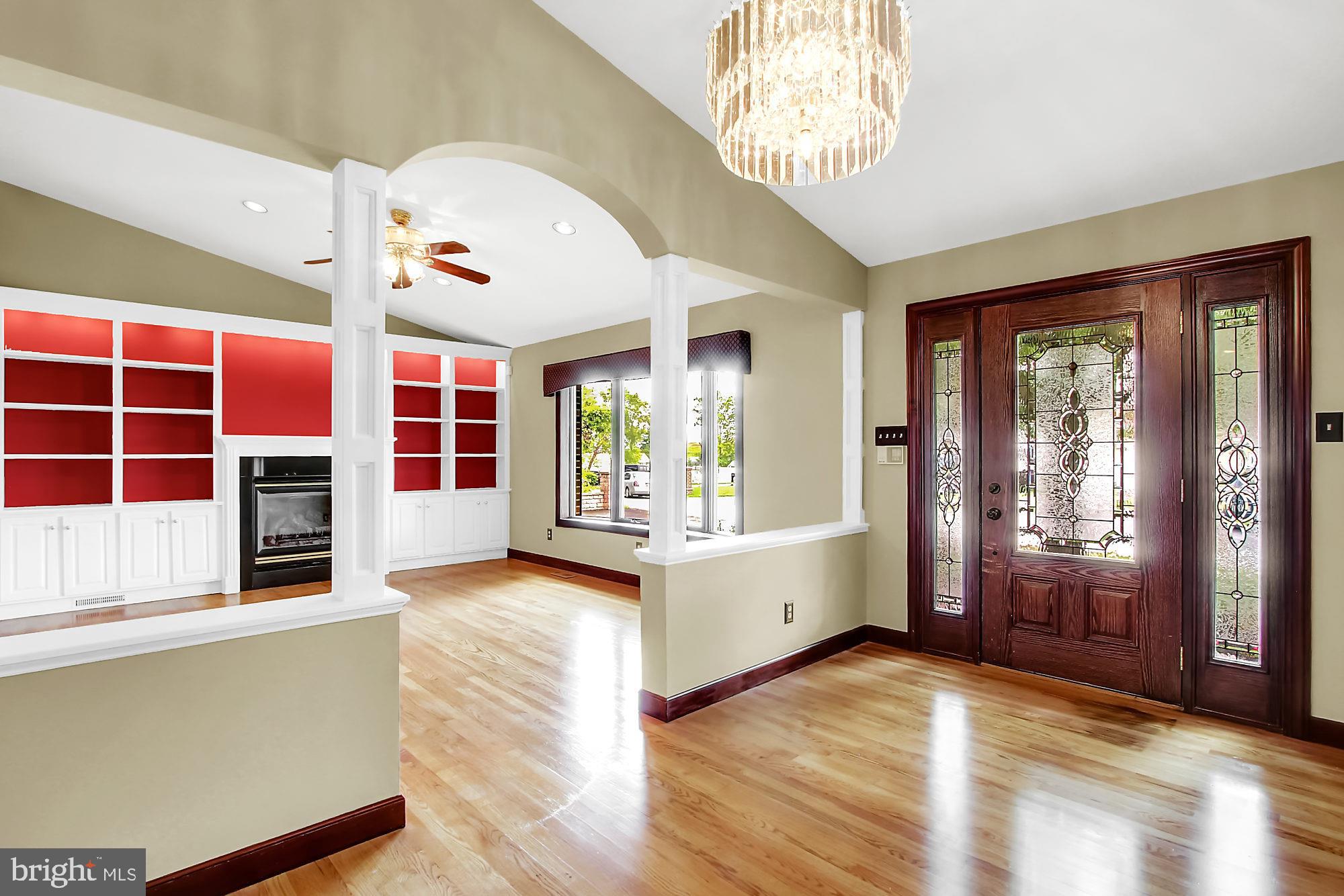 8642 Winding Way Perry Hall, MD 21128 - Photo 6 of 45 Foyer view towards living room
