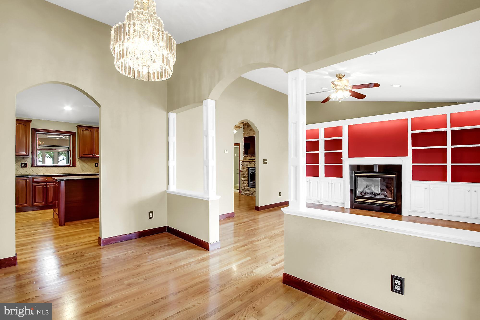 8642 Winding Way Perry Hall, MD 21128 - Photo 10 of 45 Foyer View towards Kitchen