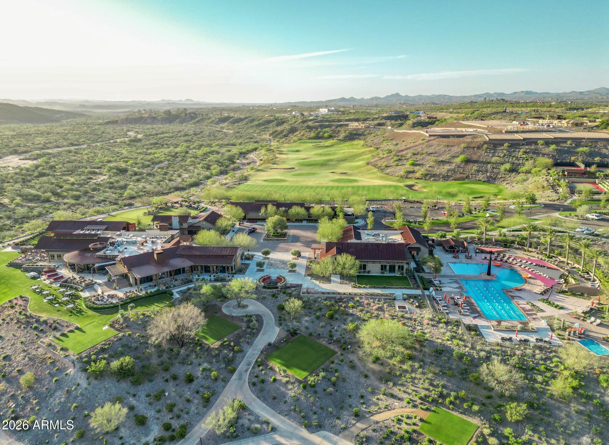4098 Prairie Schooner Road Wickenburg, AZ 85390 - Photo 26 of 55 Areal Golf:Pool