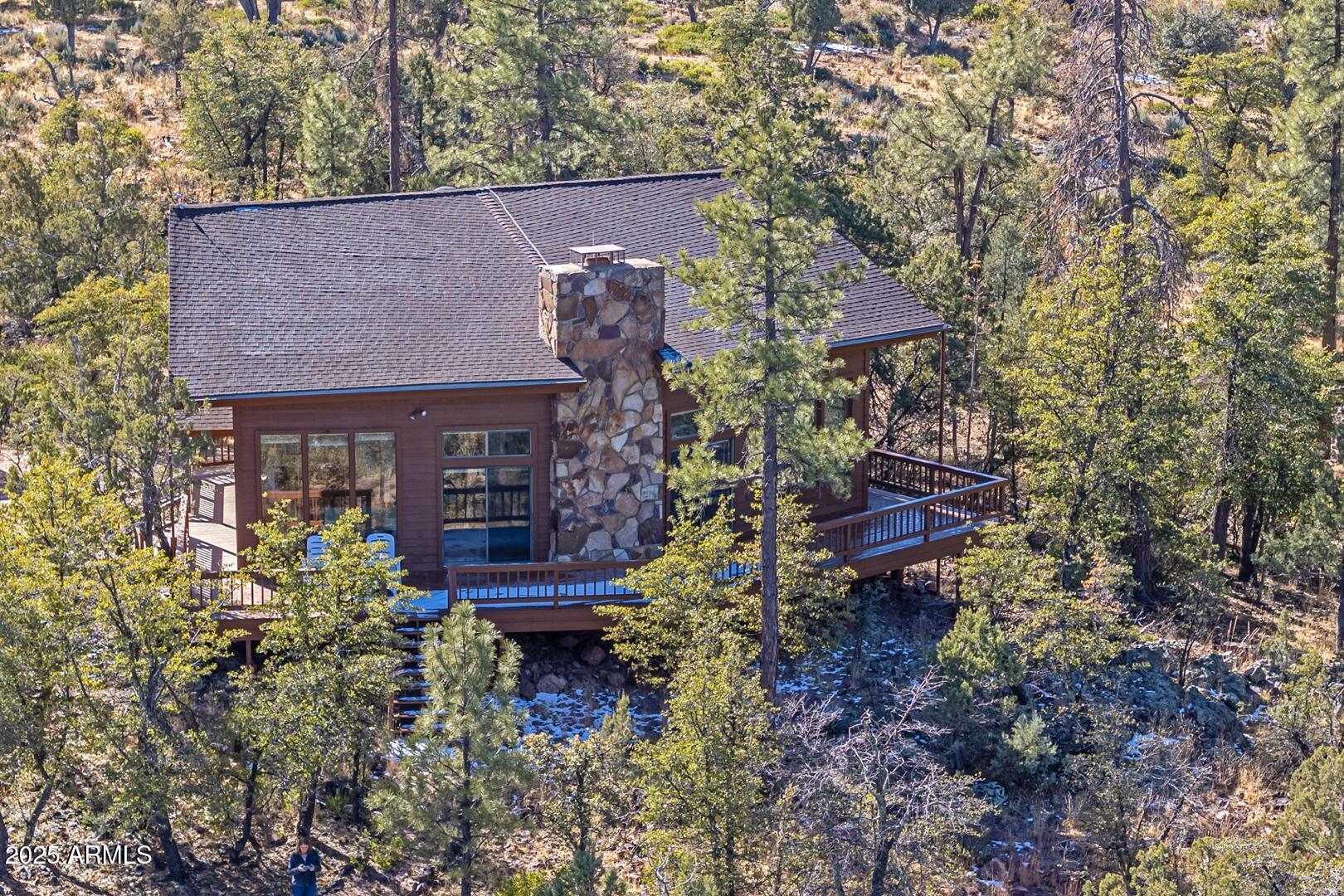 6181 Sharyn Road Pine, AZ 85544 - Photo 1 of 46 front view of a house