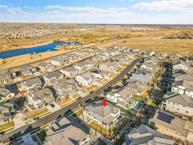a view of a city with an ocean