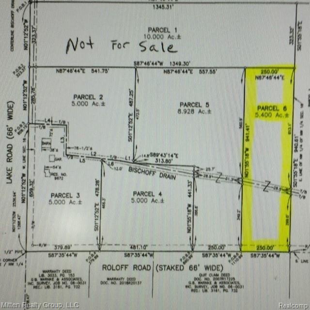 0 Roloff Parcel 6 Road Ottawa Lake, MI 49267 - Photo 6 of 6 Gallery Image 6
