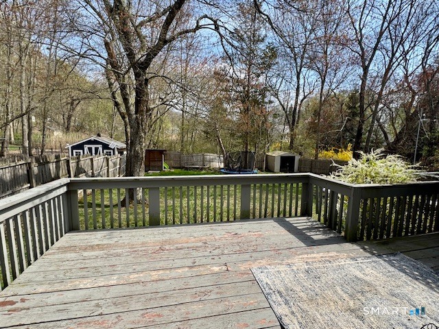 15 Juniper Road Bethel, CT 06801 - Photo 13 of 17 a view of a wooden roof deck