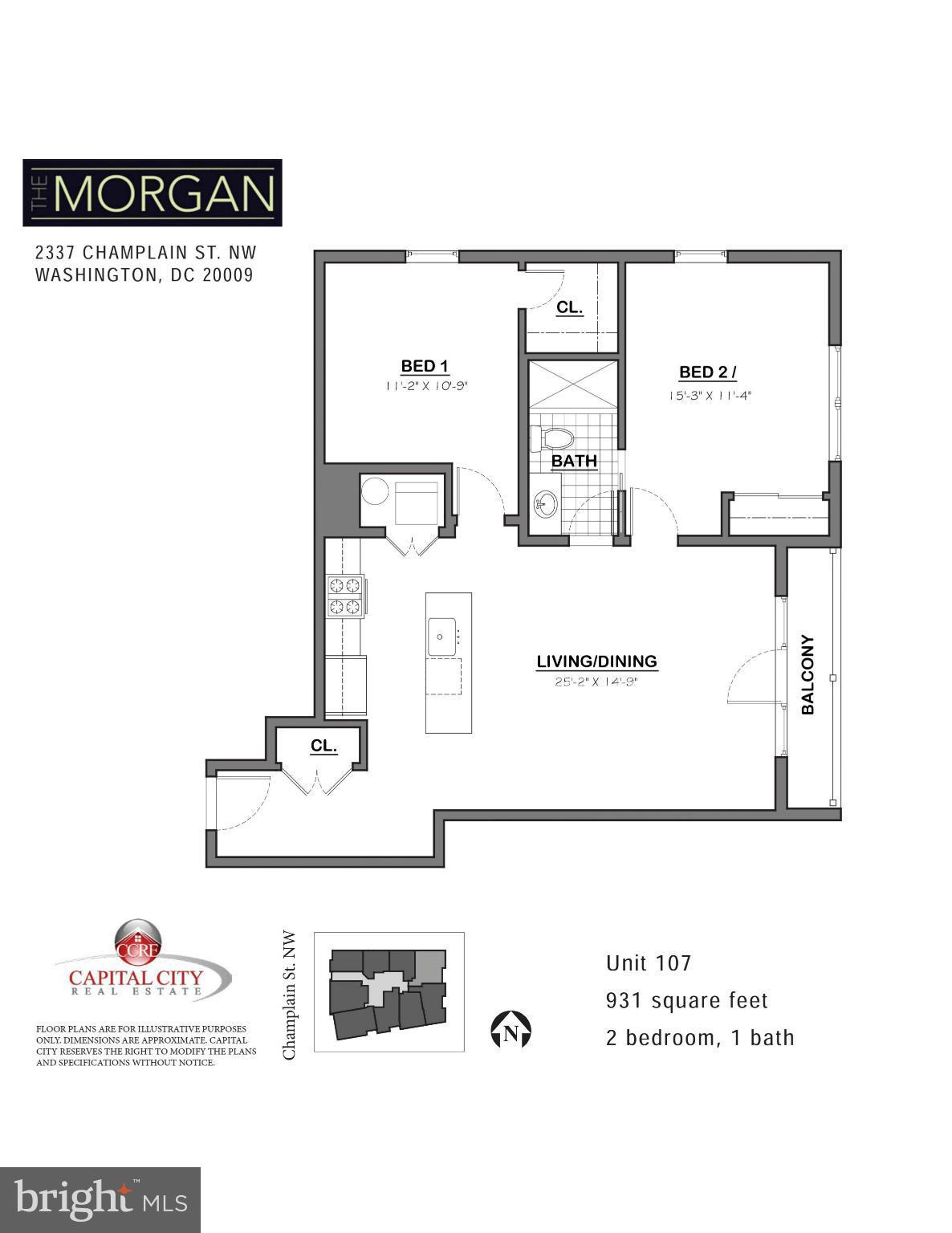 2337 Champlain Street Northwest, Unit 102 Washington, DC 20009 - Photo 18 of 26 Interior (General)