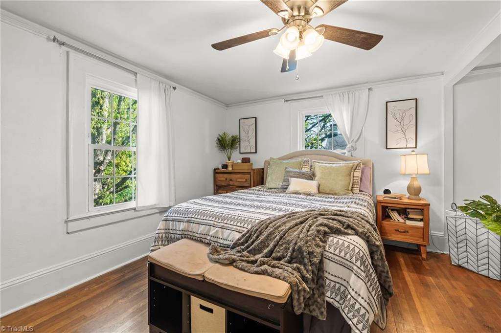 710 Delmont Street High Point, NC 27262 - Photo 23 of 50 Primary bedroom overlooks backyard