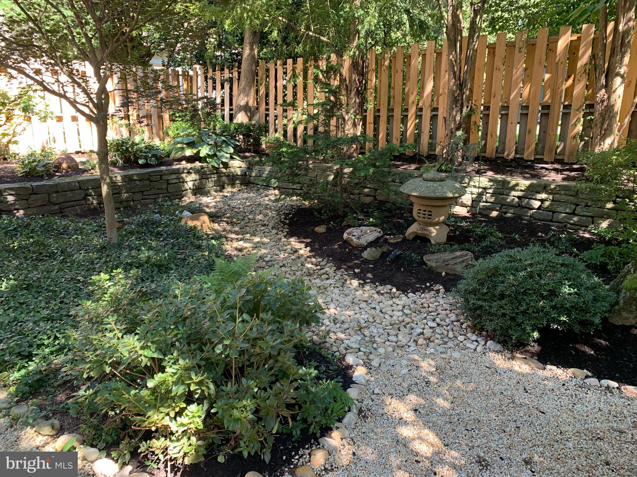 7713 Cherokee Street Philadelphia, PA 19118 - Photo 31 of 35 Beautifully landscaped yard in spring