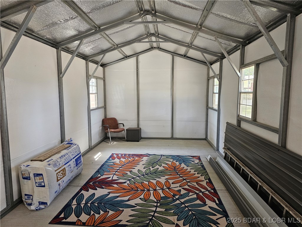 186 High Street Climax Springs, MO 65324 - Photo 6 of 20 Storage Shed interior