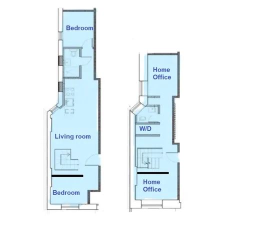 $6,200 | 356 West 48th Street, Unit DUPLEX A | Hell's Kitchen