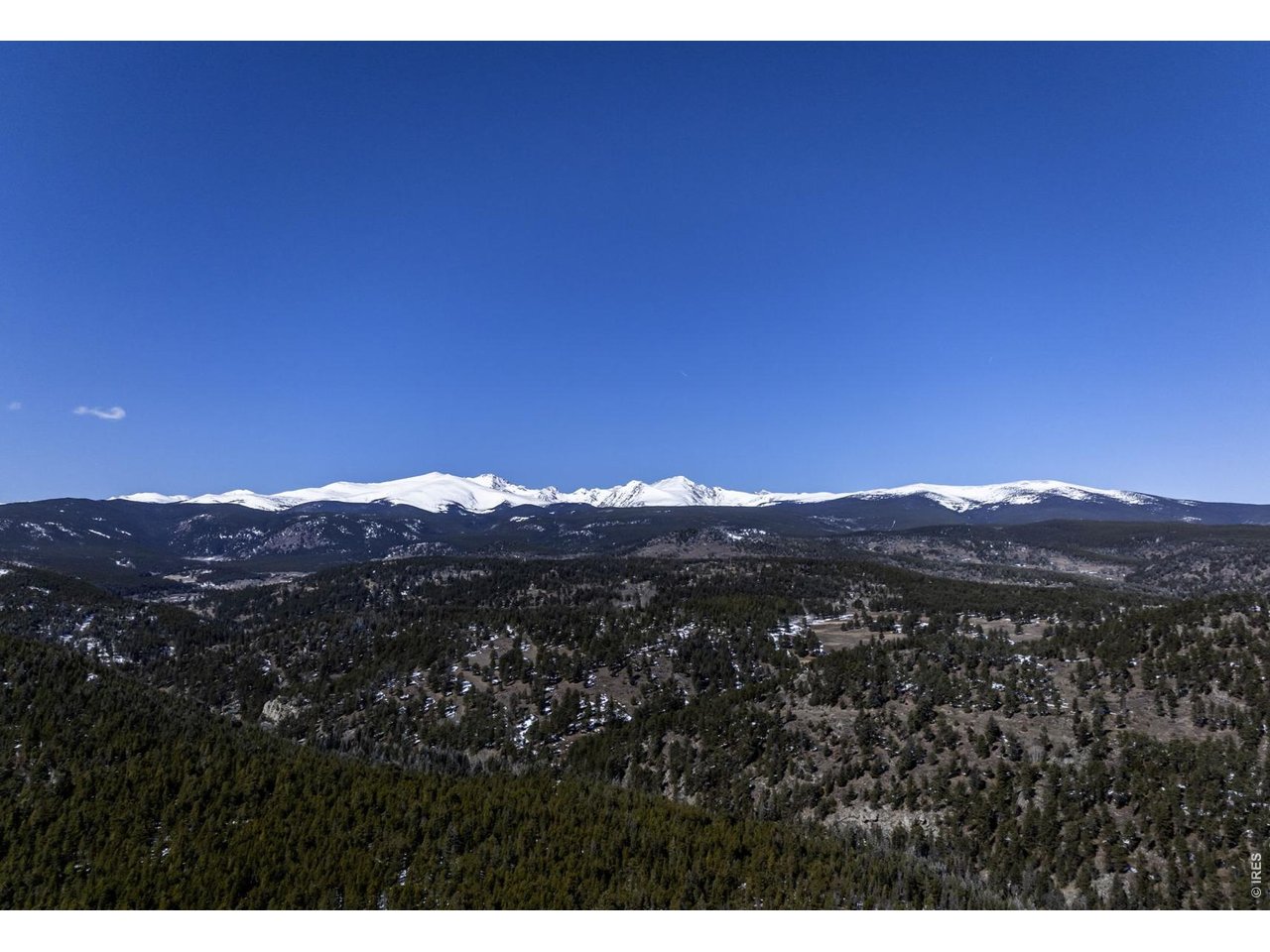 a view of a large mountain