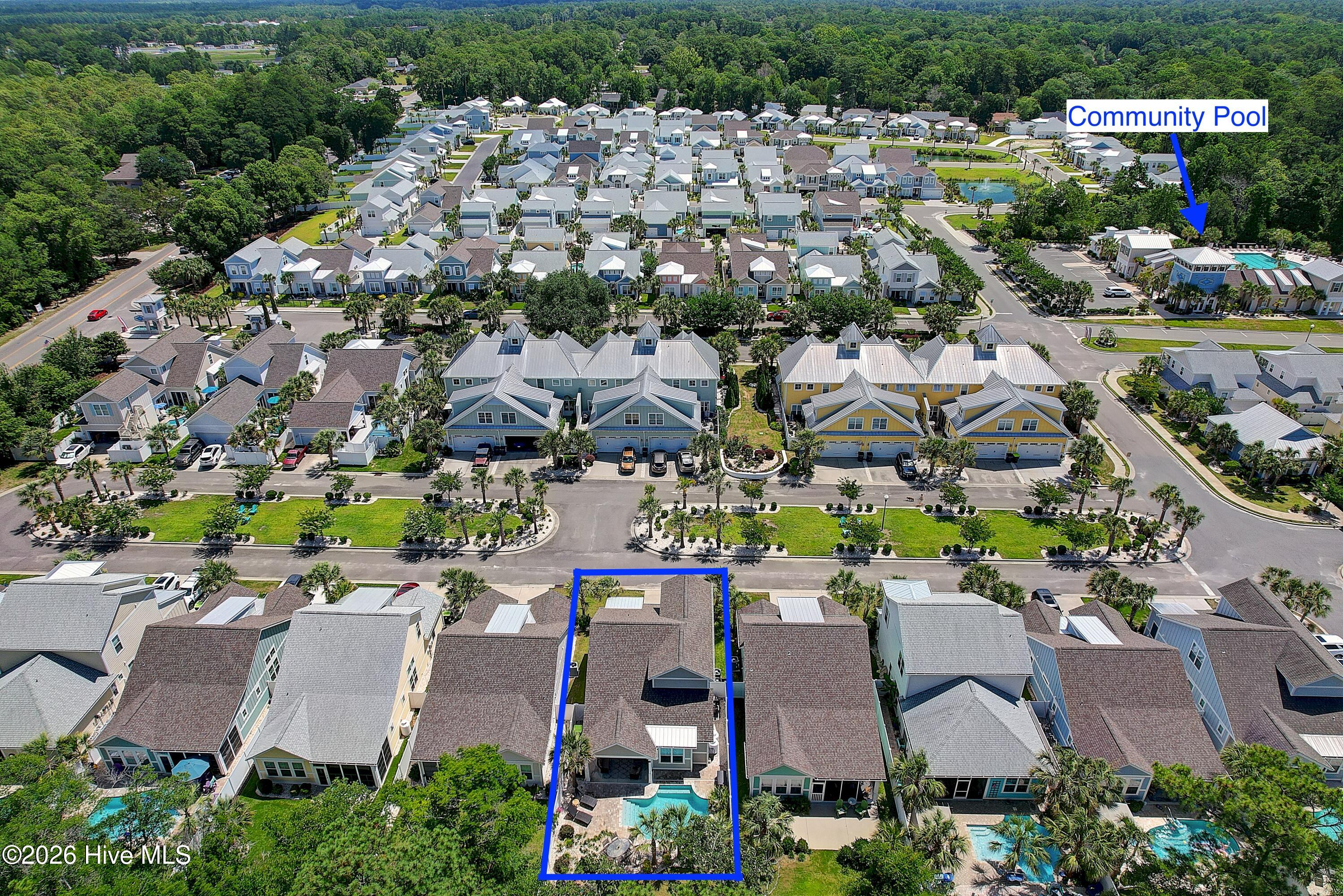 1327 Tilapia Way Calabash, NC 28467 - Photo 48 of 91 Aerial location