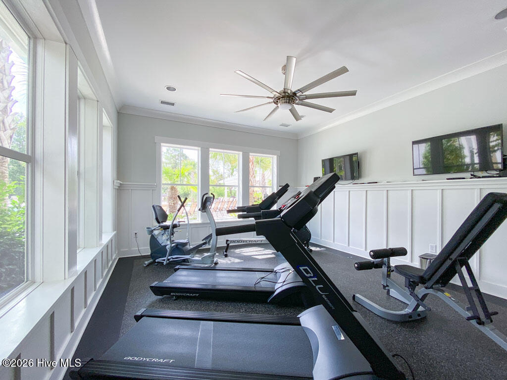 1327 Tilapia Way Calabash, NC 28467 - Photo 62 of 91 Kingfish-Bay-Fitness-Room