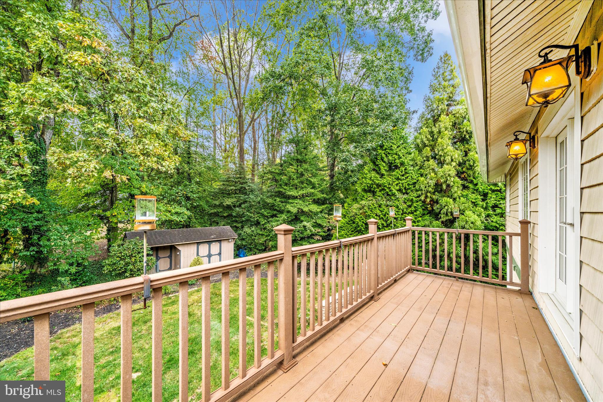 1925 Pagebrook Road Silver Spring, MD 20903 - Photo 44 of 60 a view of a balcony with wooden floor