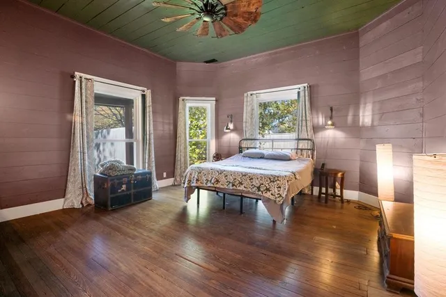 a view of a hallway and interior of the house