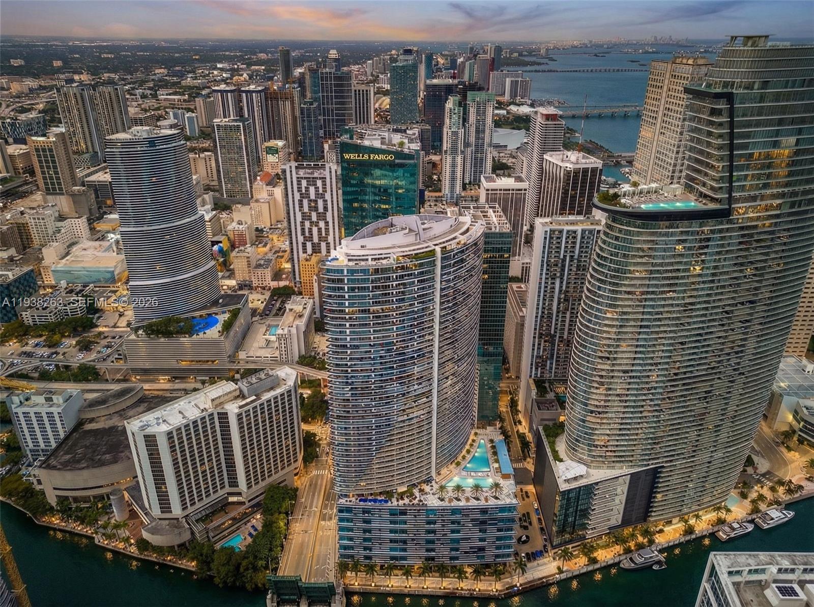 200 Biscayne Blvd Way, Unit 4414 Miami, FL 33131 - Photo 27 of 29 a view of a building with a street