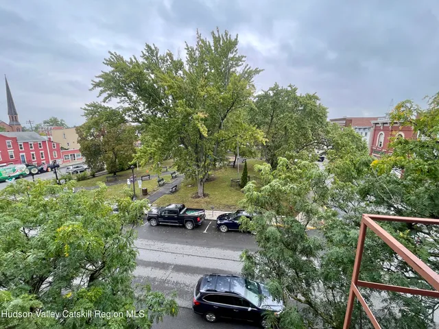 a car parked on the side of a road