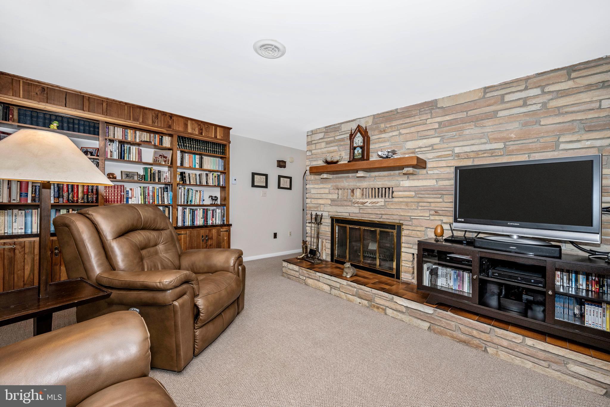 23036 Foxville Road Smithsburg, MD 21783 - Photo 38 of 135 fireplace in lower level walk out family room