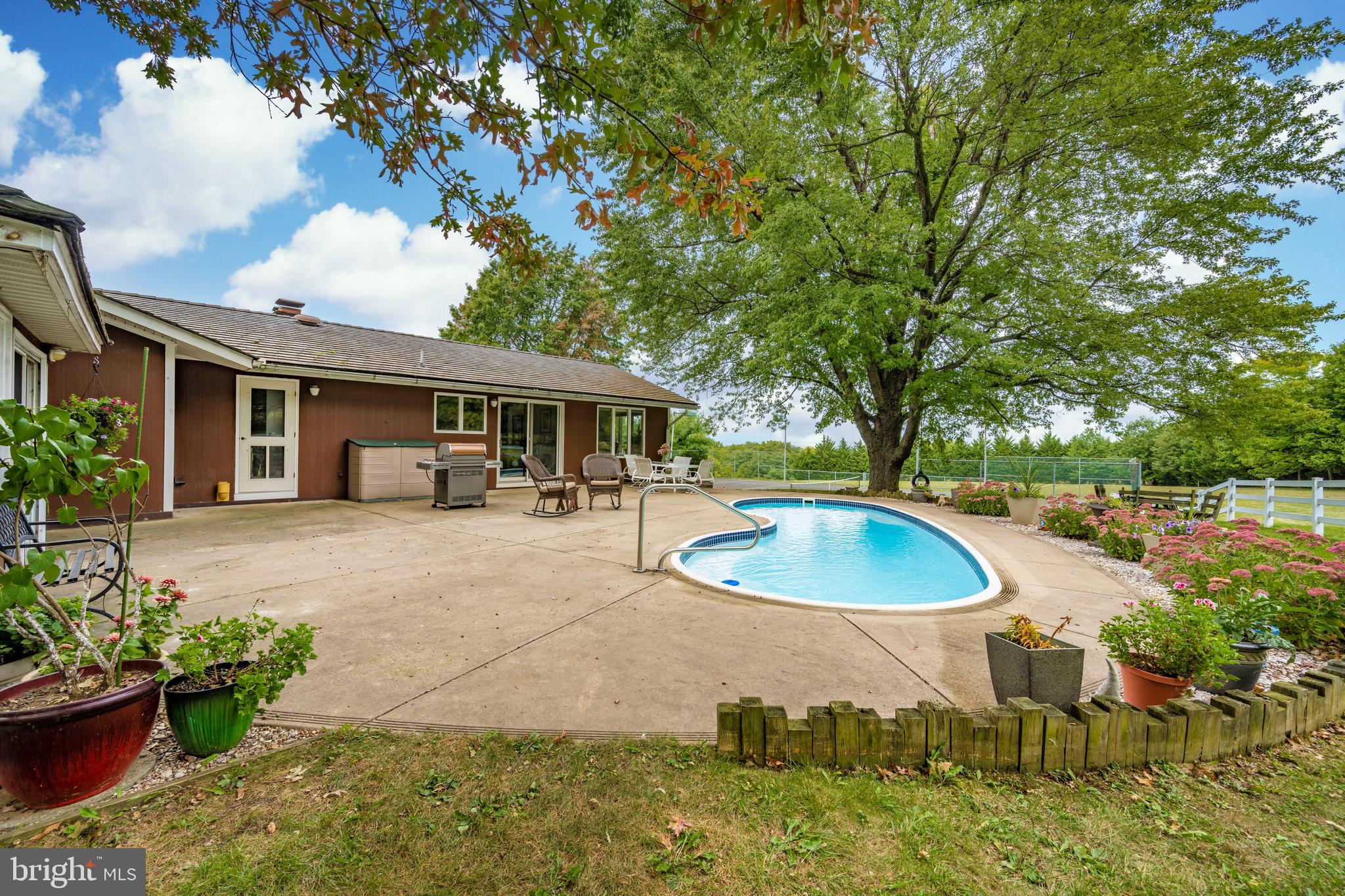 23036 Foxville Road Smithsburg, MD 21783 - Photo 44 of 135 rear pool/patio area w/pool house