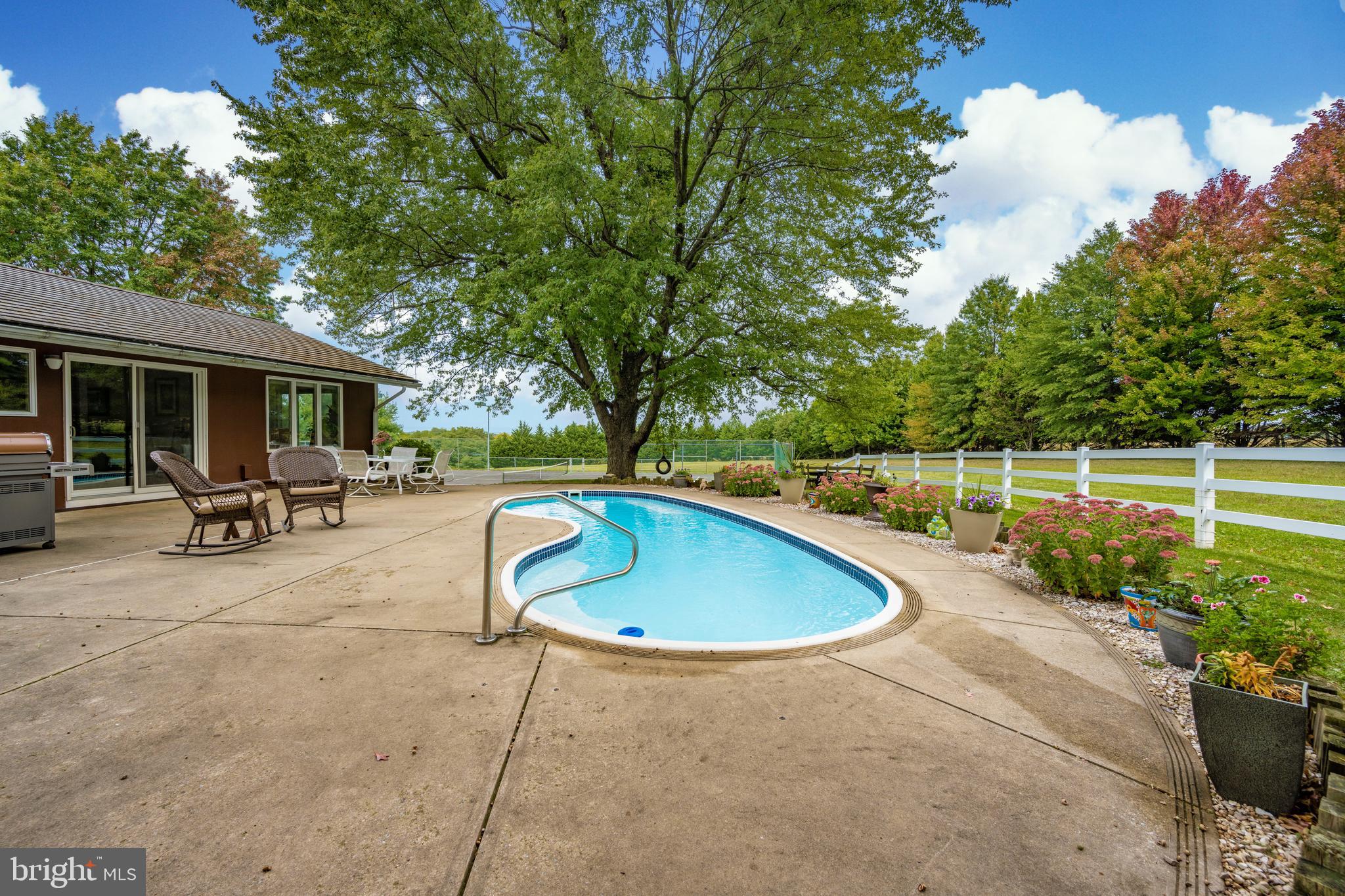 23036 Foxville Road Smithsburg, MD 21783 - Photo 45 of 135 rear pool/patio area w/pool house