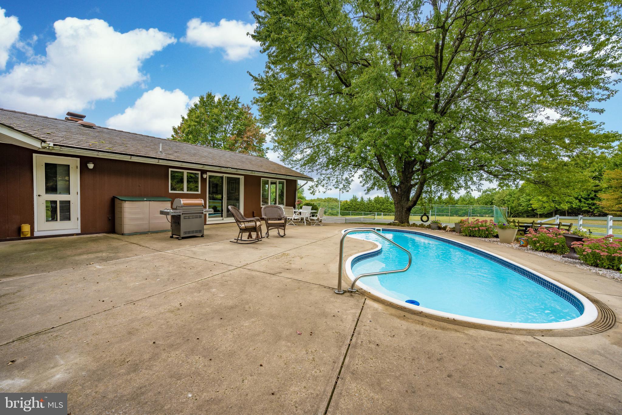 23036 Foxville Road Smithsburg, MD 21783 - Photo 46 of 135 rear pool/patio area w/pool house