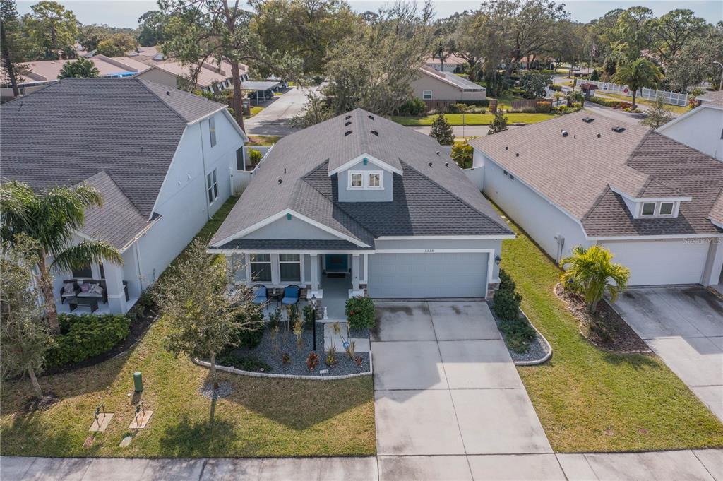 5538 Spanish Moss Cove Bradenton, FL 34203 - Photo 31 of 31 an aerial view of a house with a yard