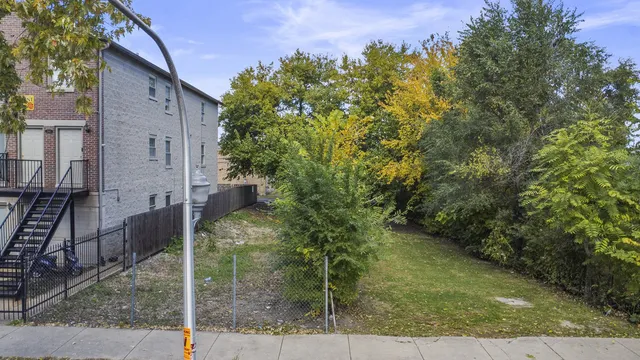a backyard of a house