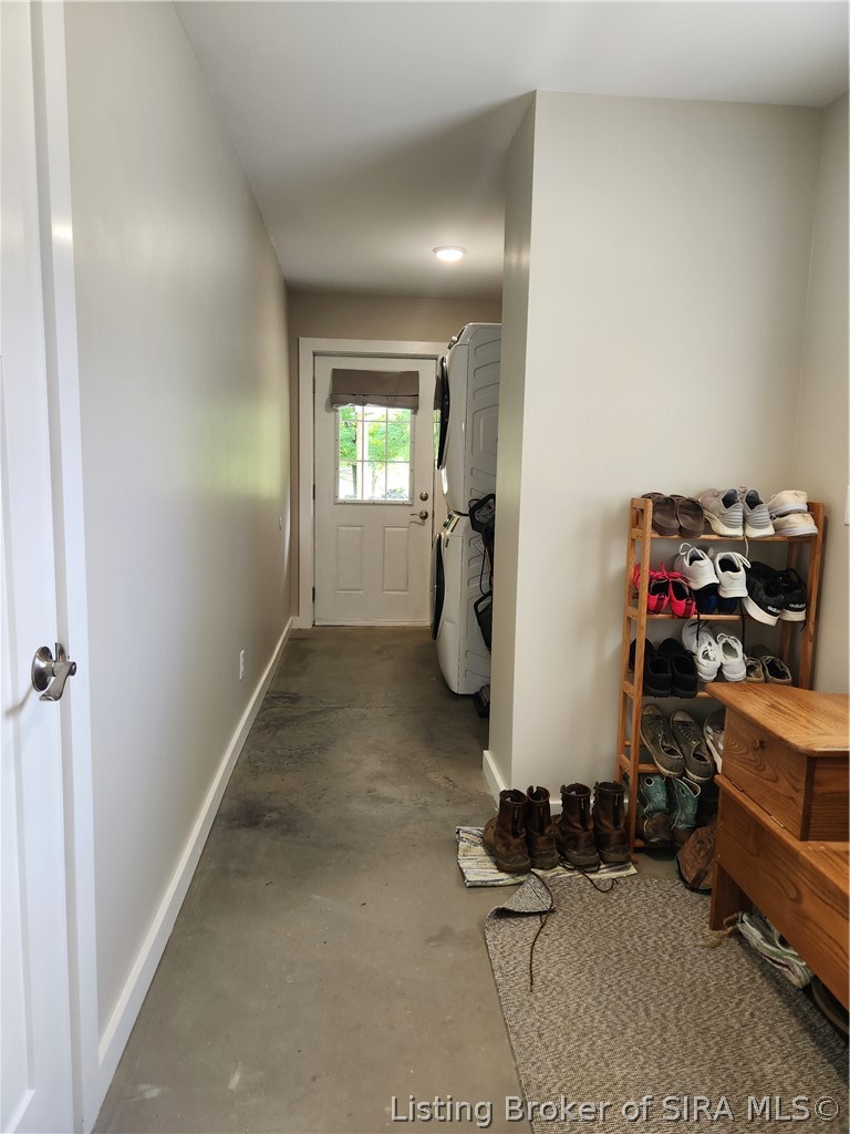 1904 Getty Road Lexington, IN 47138 - Photo 43 of 44 Laundry room and exit to covered porch area