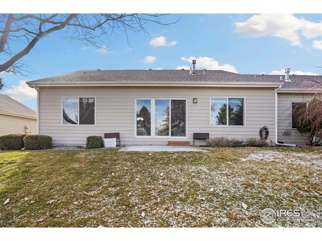 a view of a house with a patio