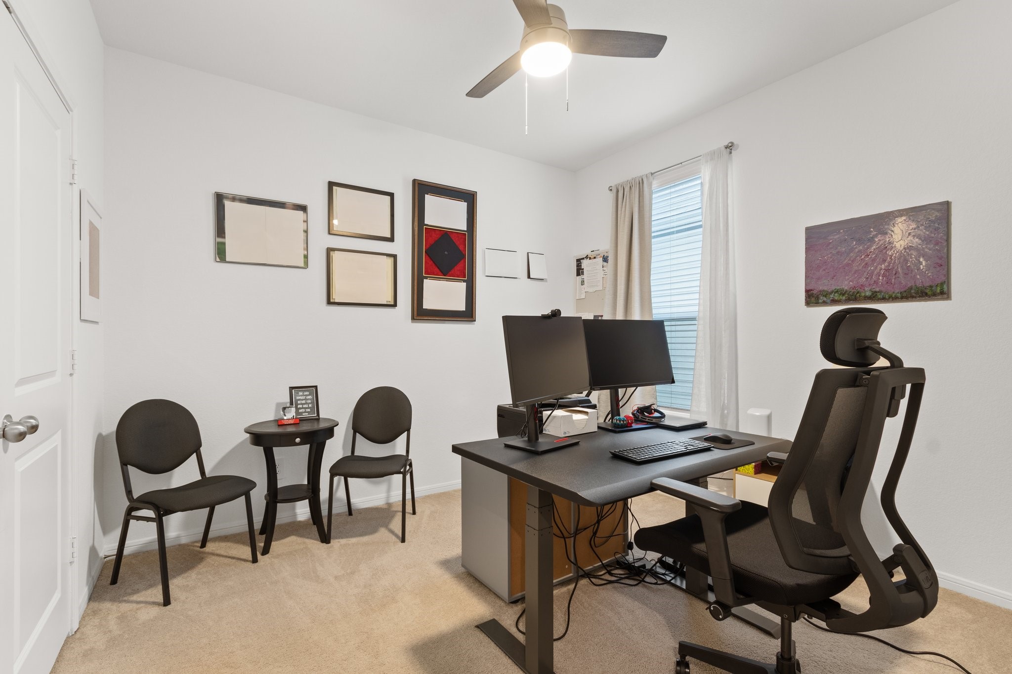5834 Finely Run St Spring Spring, TX 77373 - Photo 28 of 50 a view of a workspace with furniture