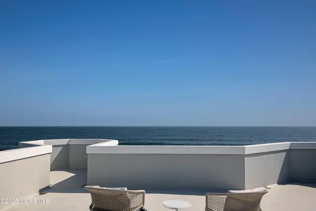 a view of beach and ocean