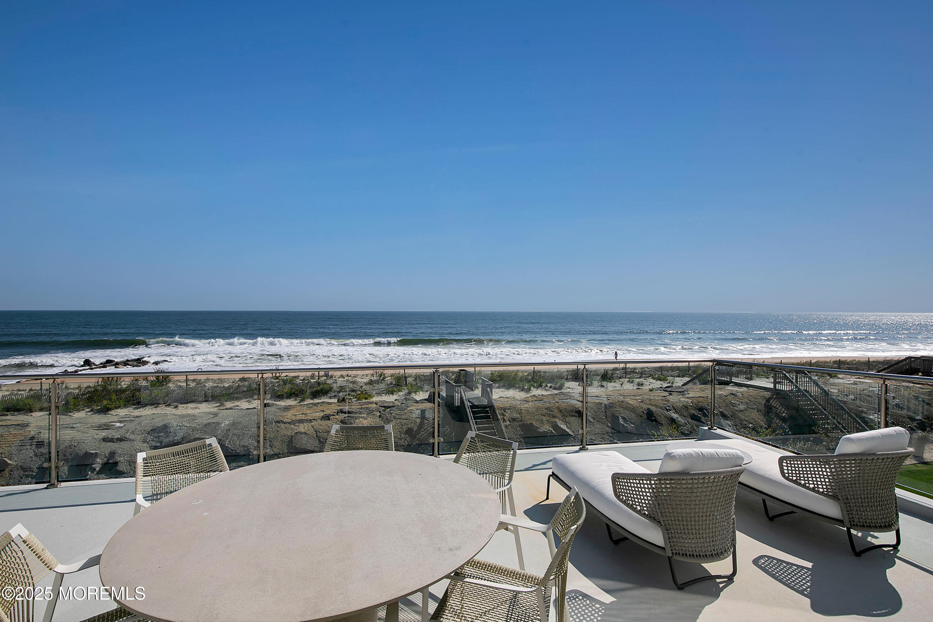 15 Tradewinds Lane Sea Bright, NJ 07760 - Photo 7 of 43 a view of roof with seating area