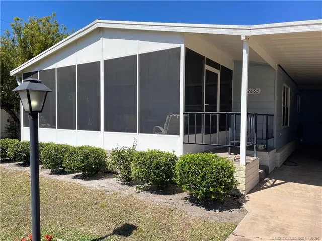 a view of a house with a window