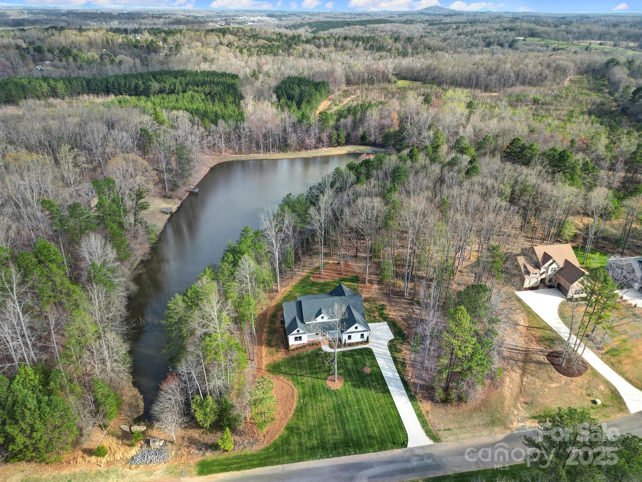 856 Bellegray Road Clover, SC 29710 - Photo 46 of 48 an aerial view of a house with a yard
