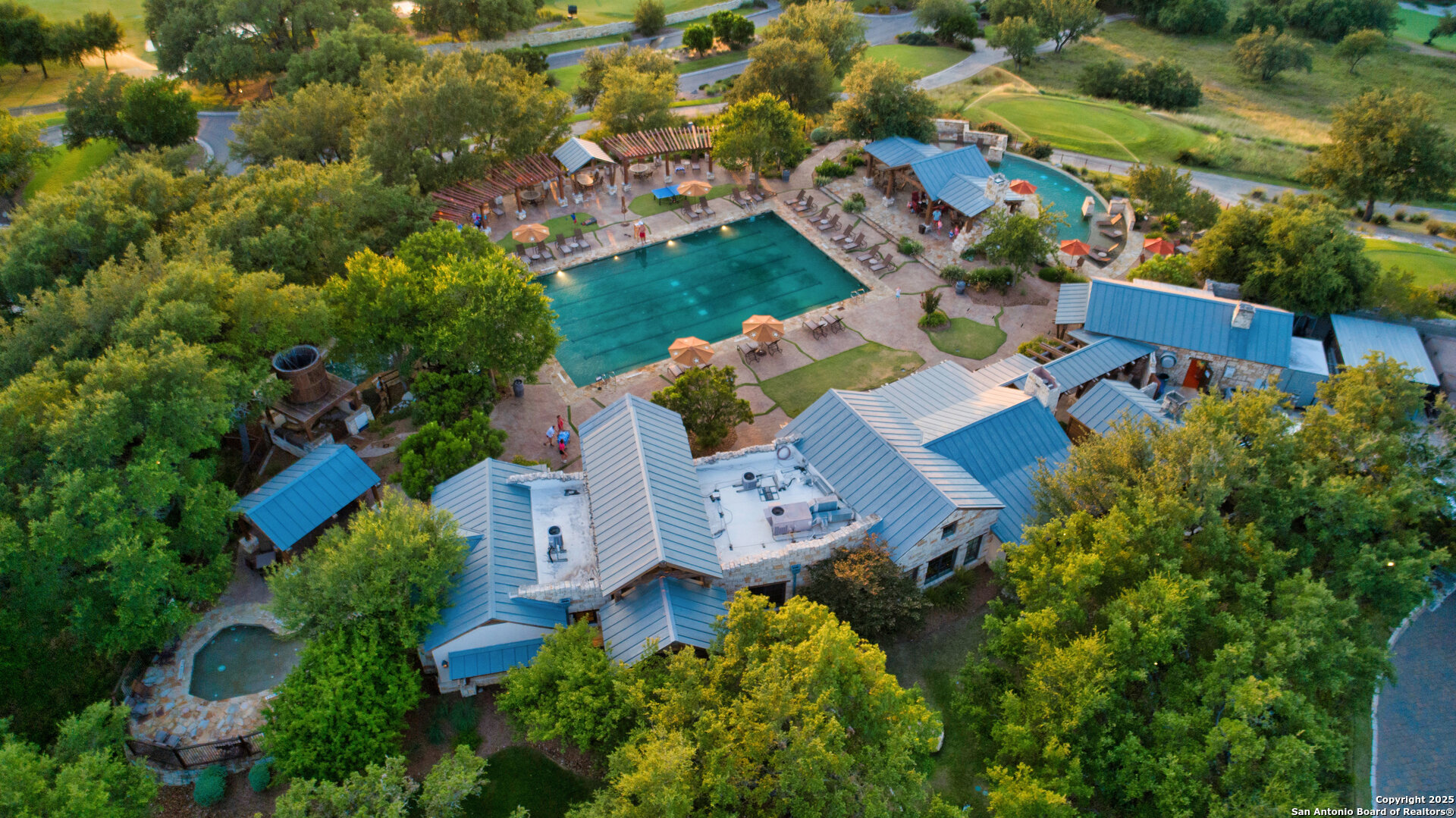 11 Wynstone Boerne, TX 78006 - Photo 33 of 34 an aerial view of house with yard swimming pool and outdoor seating