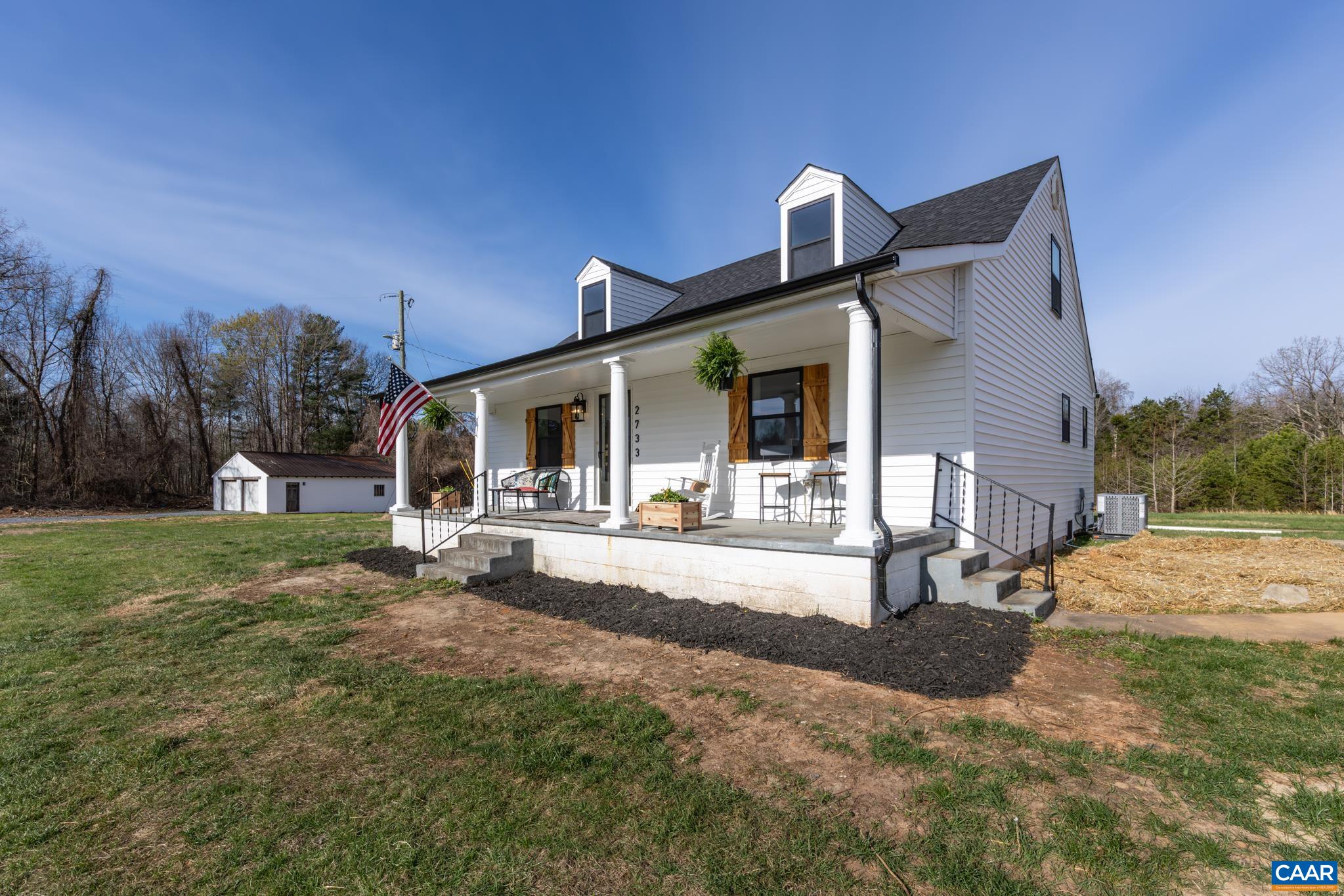 2733 Cedar Lane Road Kents Store, VA 23084 - Photo 4 of 43 Thoughtfully updated with Extensive recent improvements provide true move in confidence, including a new roof, vinyl siding, black windows and new gutter system
