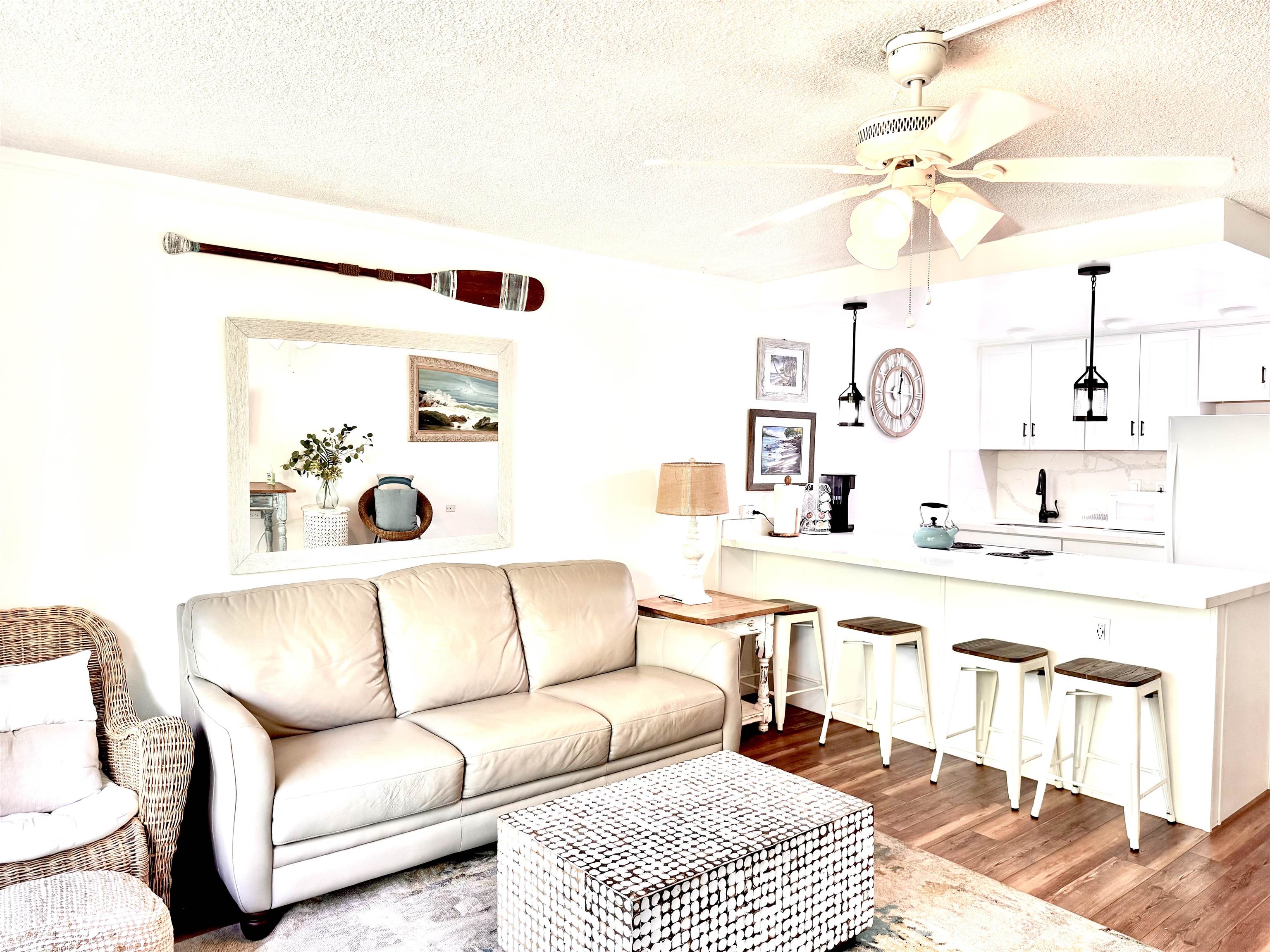 120 Hui Rd F, Unit B5 Lahaina, HI 96761 - Photo 5 of 17 a living room with furniture and a table