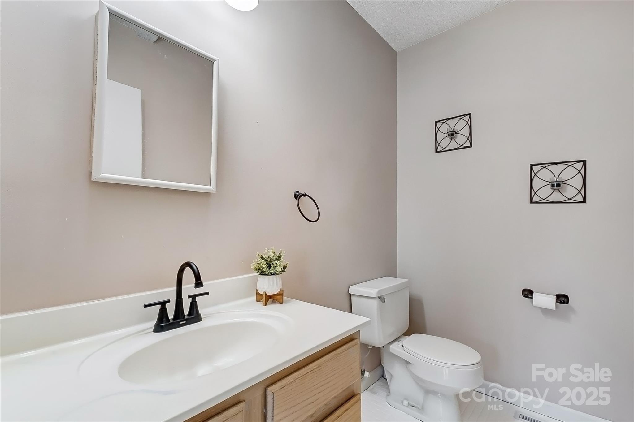 1205 Molokai Drive Tega Cay, SC 29708 - Photo 7 of 33 a bathroom with a sink a toilet and mirror