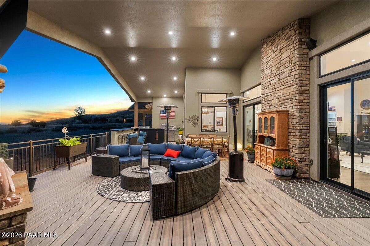 11455 East Harley Drive Prescott Valley, AZ 86315 - Photo 39 of 68 Back Deck